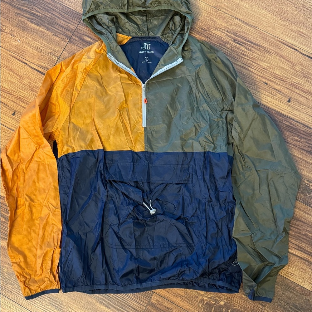 Multicolor Windbreaker Jacket
